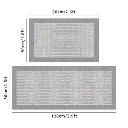 2-Pack Kitchen Floor Mats – Non-Slip, Waterproof & Easy to Clean