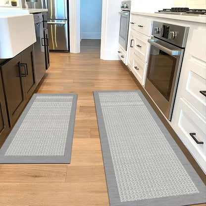 2-Pack Kitchen Floor Mats – Non-Slip, Waterproof & Easy to Clean