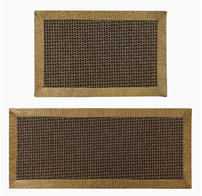 2-Pack Kitchen Floor Mats – Non-Slip, Waterproof & Easy to Clean
