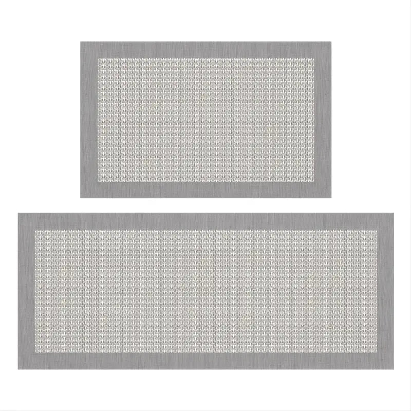 2-Pack Kitchen Floor Mats – Non-Slip, Waterproof & Easy to Clean